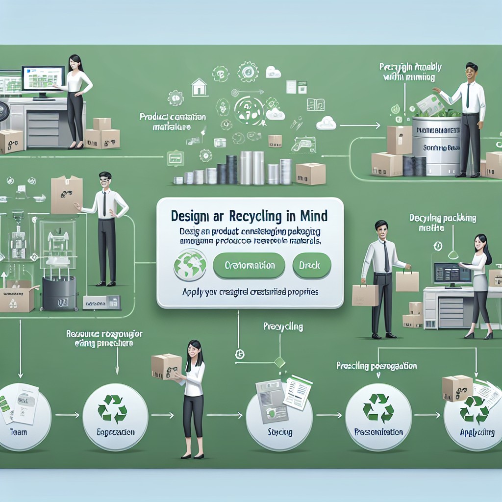 Wykorzystanie konfiguratora produktu do projektowania opakowań z myślą o recyklingu.